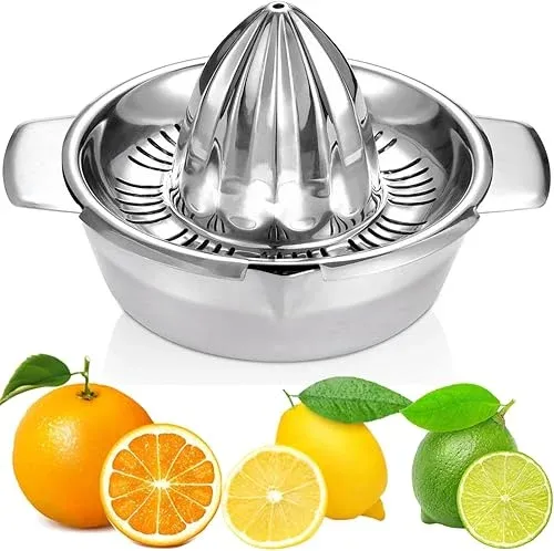 Citrus Lemon Orange Grapefruit Juicer Manual Squeezer 304 Stainless Steel Robust