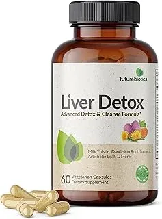 Futurebiotics Liver Detox Advanced Detox & Cleanse Formula Supports Healthy Live